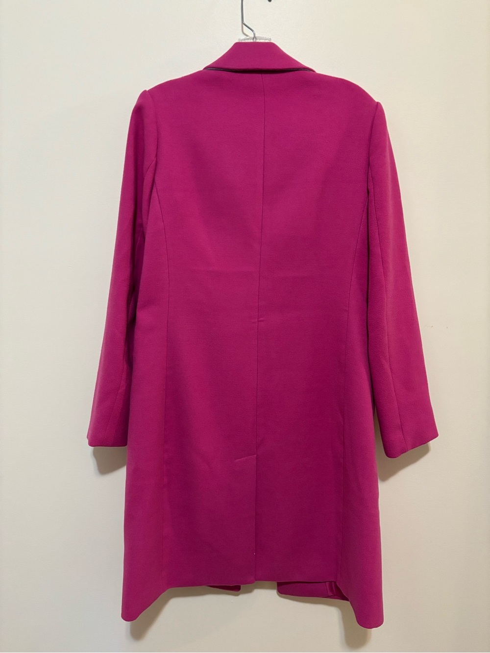 Banana Republic Fuchsia Single-Breasted Pea Coat - Picture 10 of 11